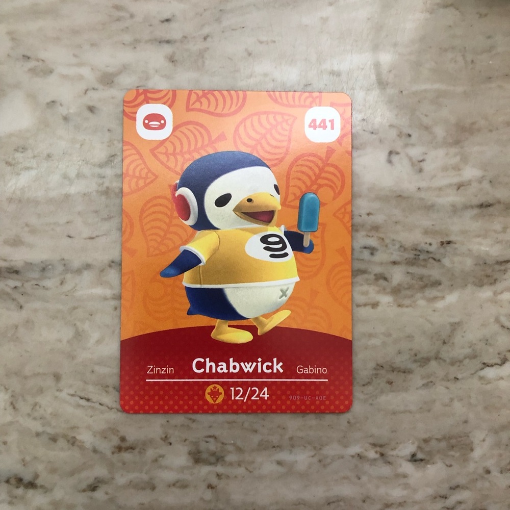 2/$7 or 3/$10 Animal Crossing Amiibo Cards